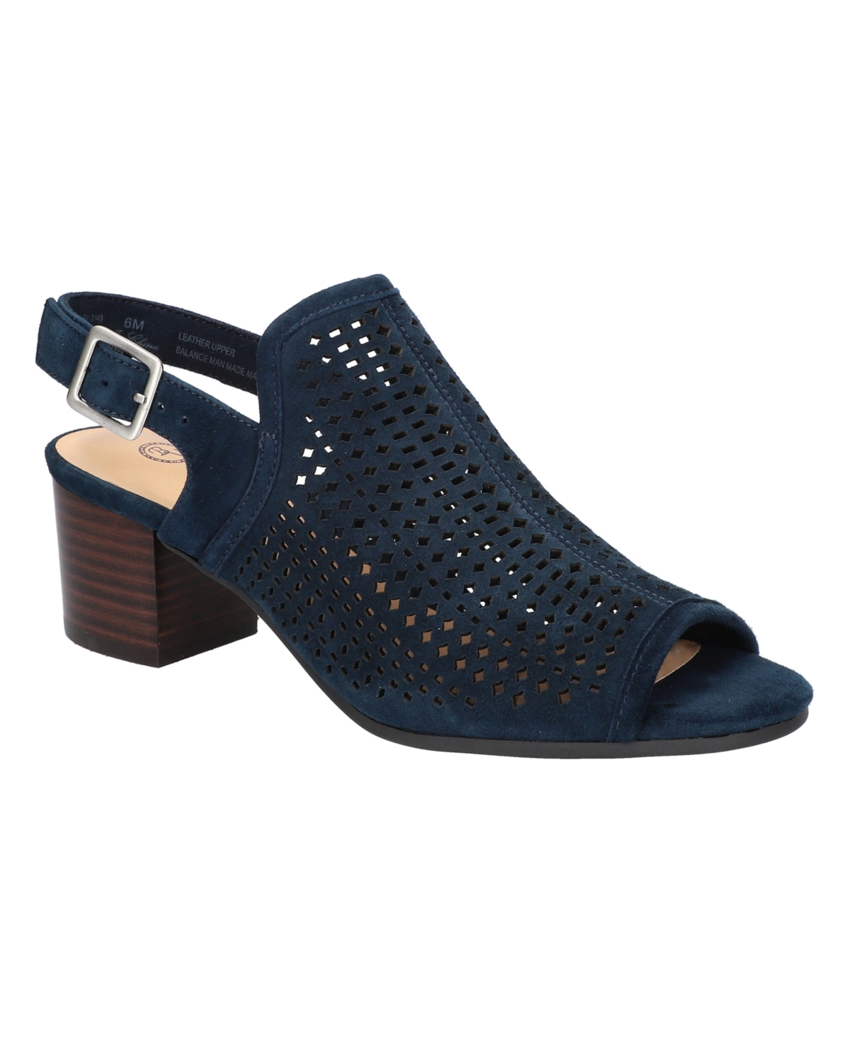 Bella Vita Women's Emmalyn Block Heel Sandals -Leather