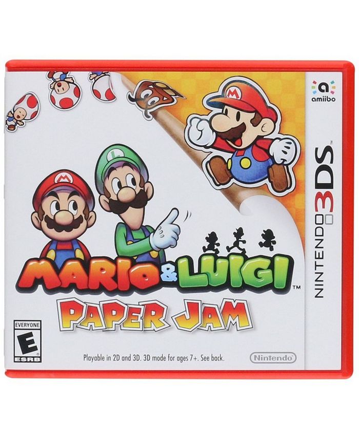 Nintendo Mario and Luigi Paper Jam 3DS UAE Version Macy's