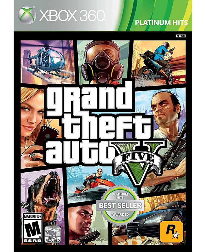 España Equivalente respirar Rock Star Games Grand Theft Auto V (5) - XBOX 360 (Region Free) - Macy's