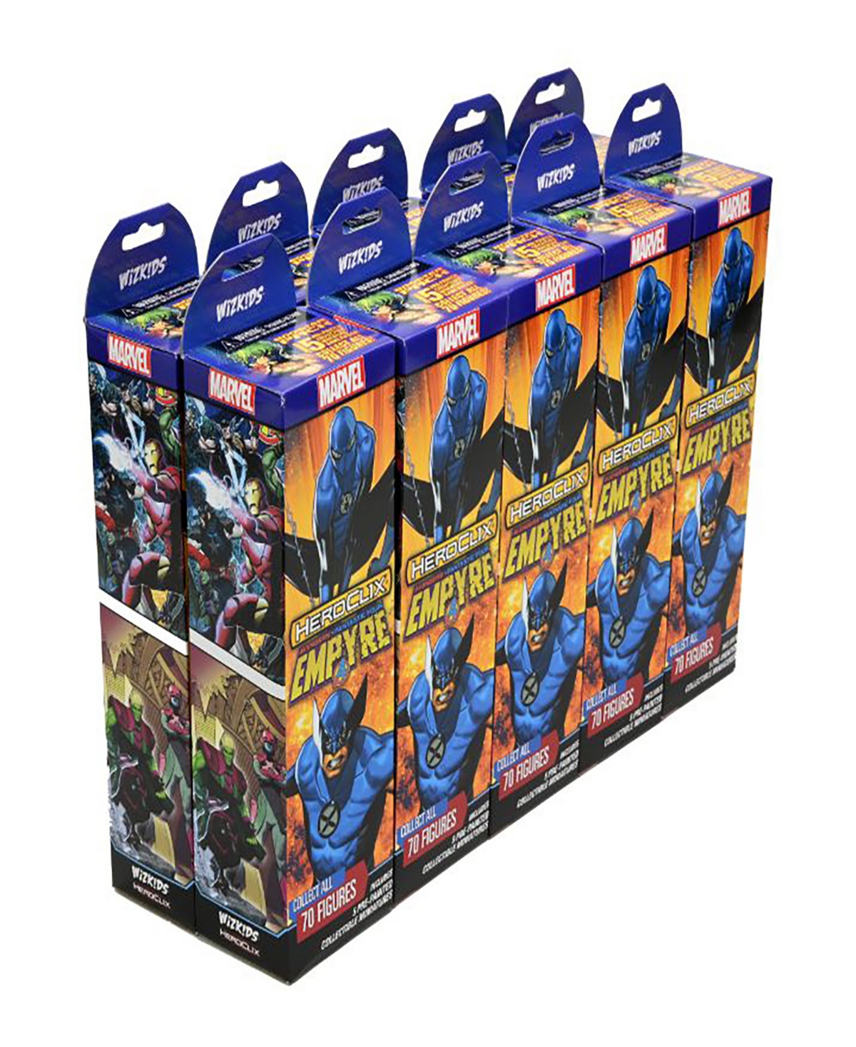 Shop Wizkids Games Marvel Heroclix Avengers Fantastic Four Empyre Booster Brick 50 Miniatures Wizkids Randomly Assorted In Multi