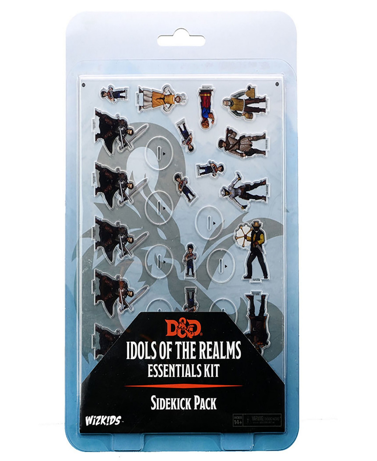 Wizkids Games Dungeons And Dragons Idols Of The Realms Essentials 2 Dimension Miniatures Sidekick 27 Piece Set In Multi