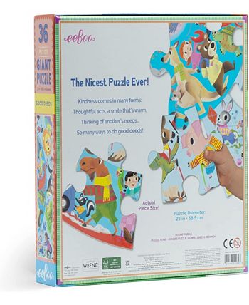 JANOD - Puzzle Da 36 Pezzi Fate E Ninfee - Eta 4 - J02664