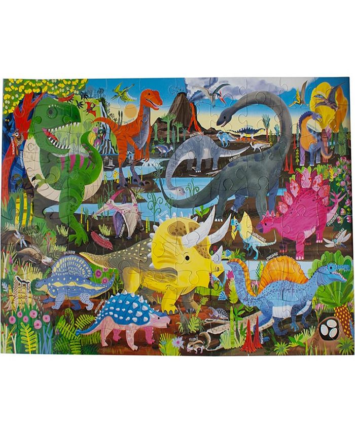 Dodo Puzzle Mappa Del Mondo 100 Pezzi - Gioco Educativo Per Bambini 5+ Anni - Include Opera Di Sydney E Torre Eiffel - 3