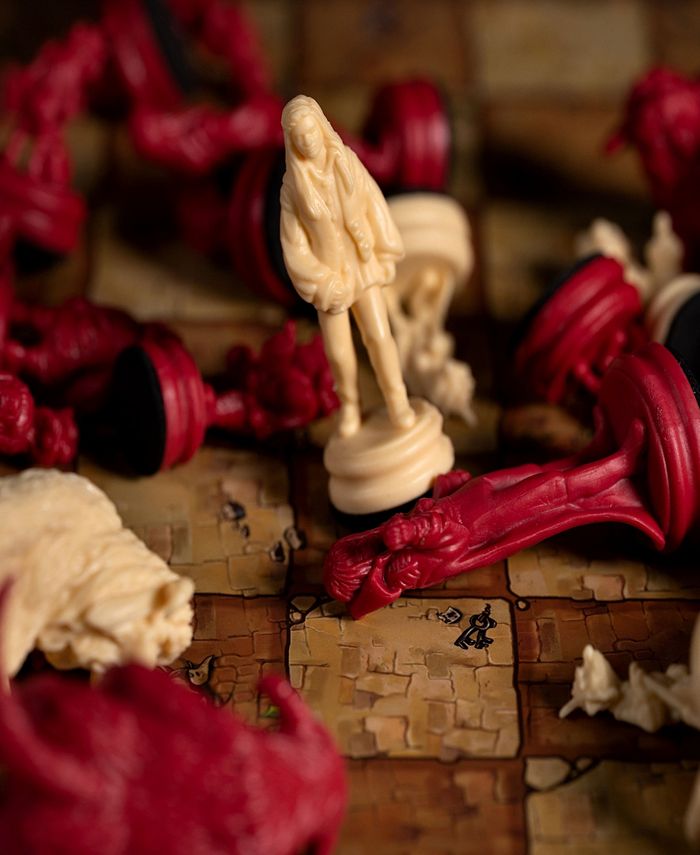 River Horse Labyrinth Jim Henson's 33 Piece Chess Set - Macy's