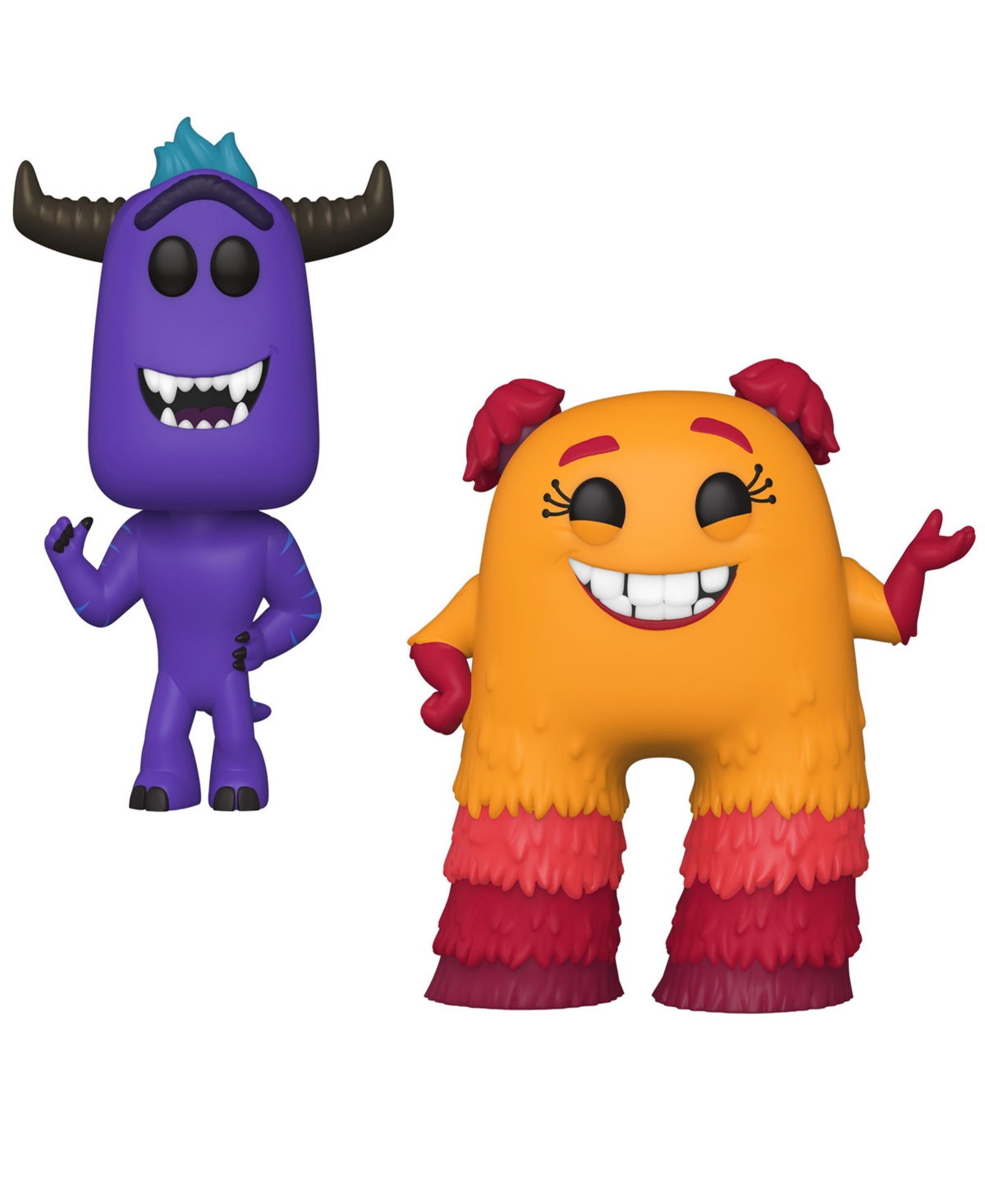 Funko Kids' Disney Pop Monsters At Work Collectors Tylor And Val 2 Piece Set In Multi