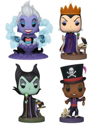 Funko Disney Villains 4 Piece Collectors Set - Macy's