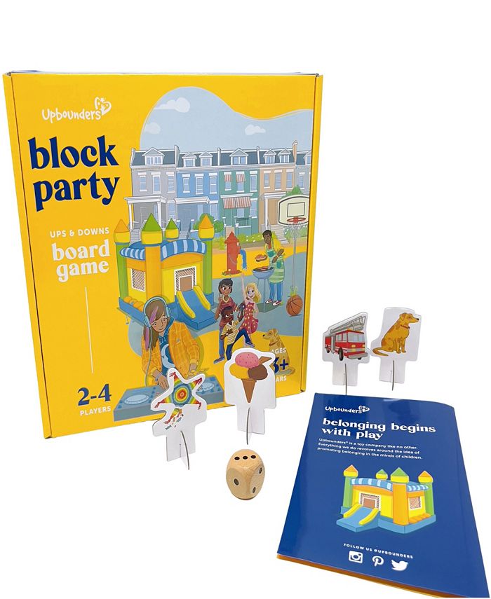 Upbounders Block Party Board Game for Kids Classic Ups and Downs Multicultural Macy's