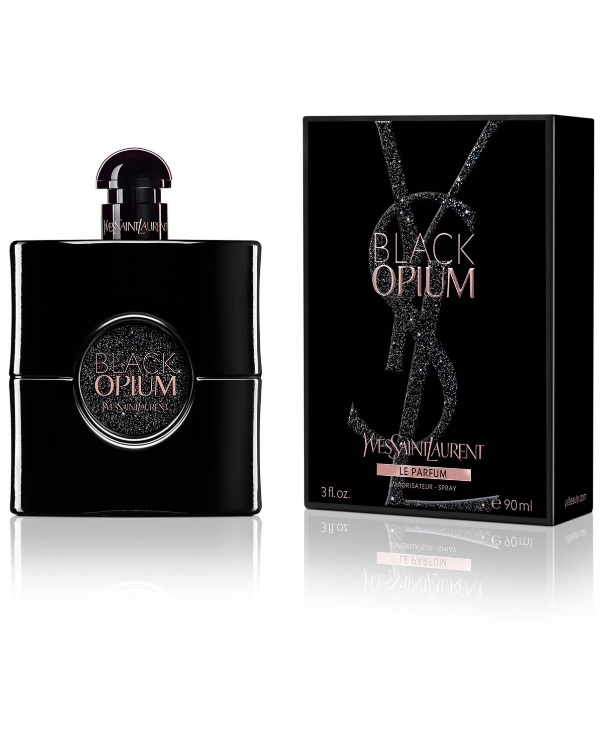 Shop Saint Laurent Black Opium Le Parfum, 3 Oz. In No Color