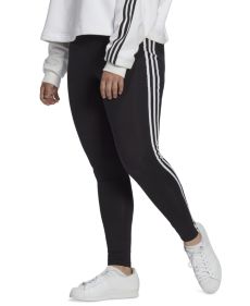 adidas Plus Size Flared-Hem 3-Stripes Leggings - Macy's