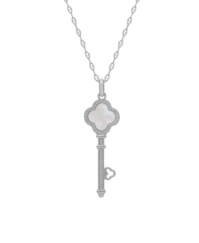 Macy's key necklace new arrivals
