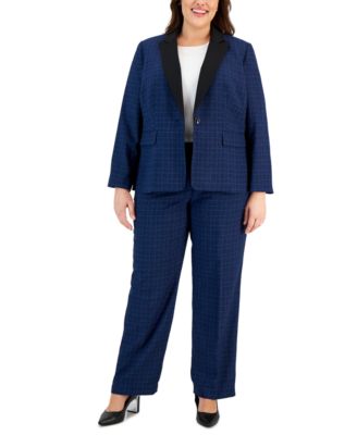 le suit navy blue