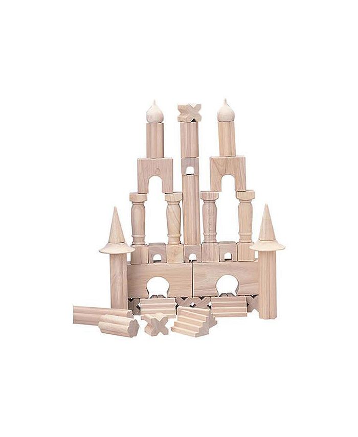 Creative Minds Wooden Architectural Unit Blocks - 40 Blocks - Macy's