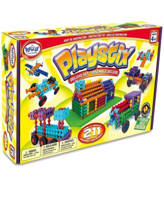 Playstix Deluxe Building Set 211 Pcs