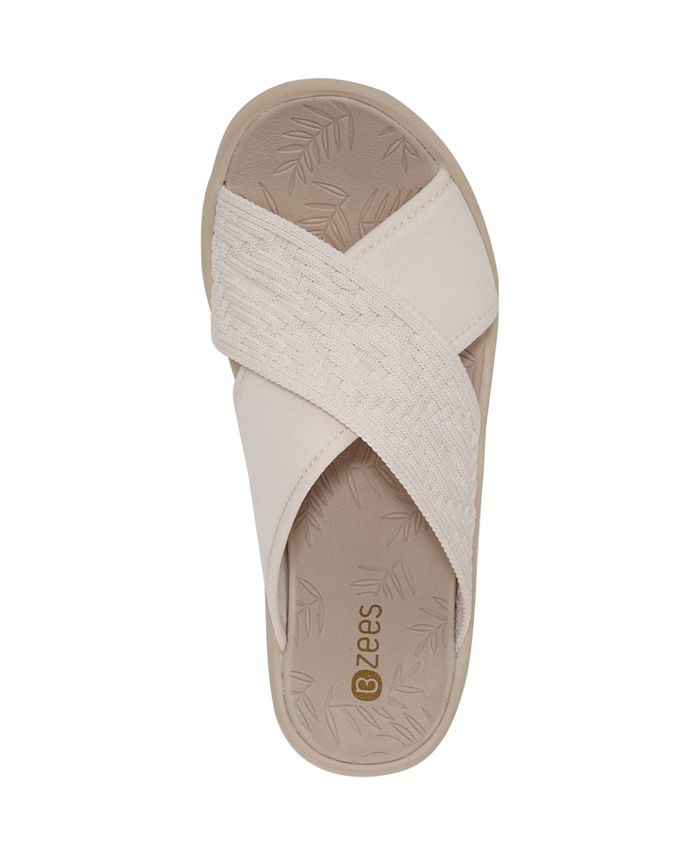 Bzees Premium Sundance Washable Slide Sandals - Macy's