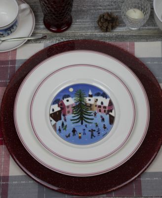 Design Naif Christmas Dinner Plate
