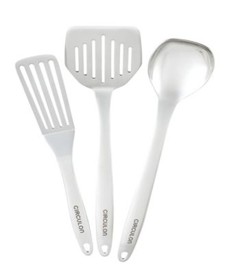 Circulon Tools Stainless Steel Hollow Handle Kitchen Utensils, Set of 3