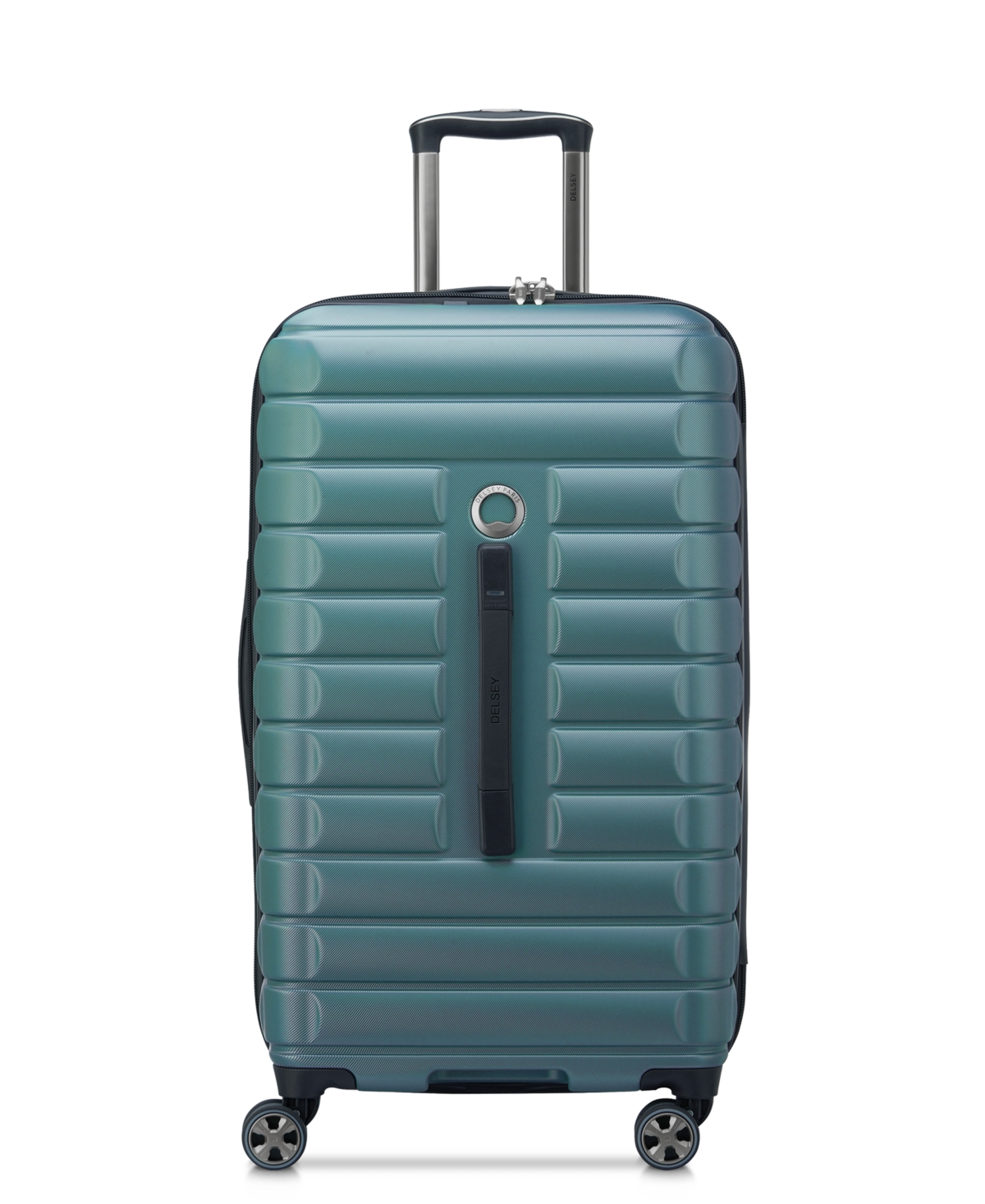 Delsey Shadow 5.0 Trunk 27" Spinner Luggage In Silver Pine