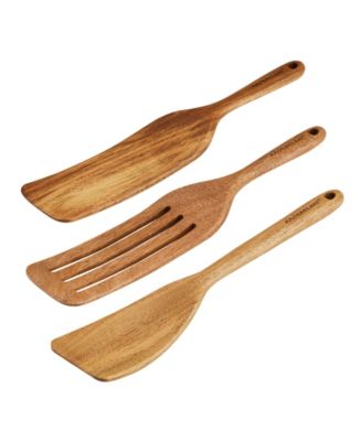 Tools and Gadgets Wooden Kitchen Utensils, Set of 3