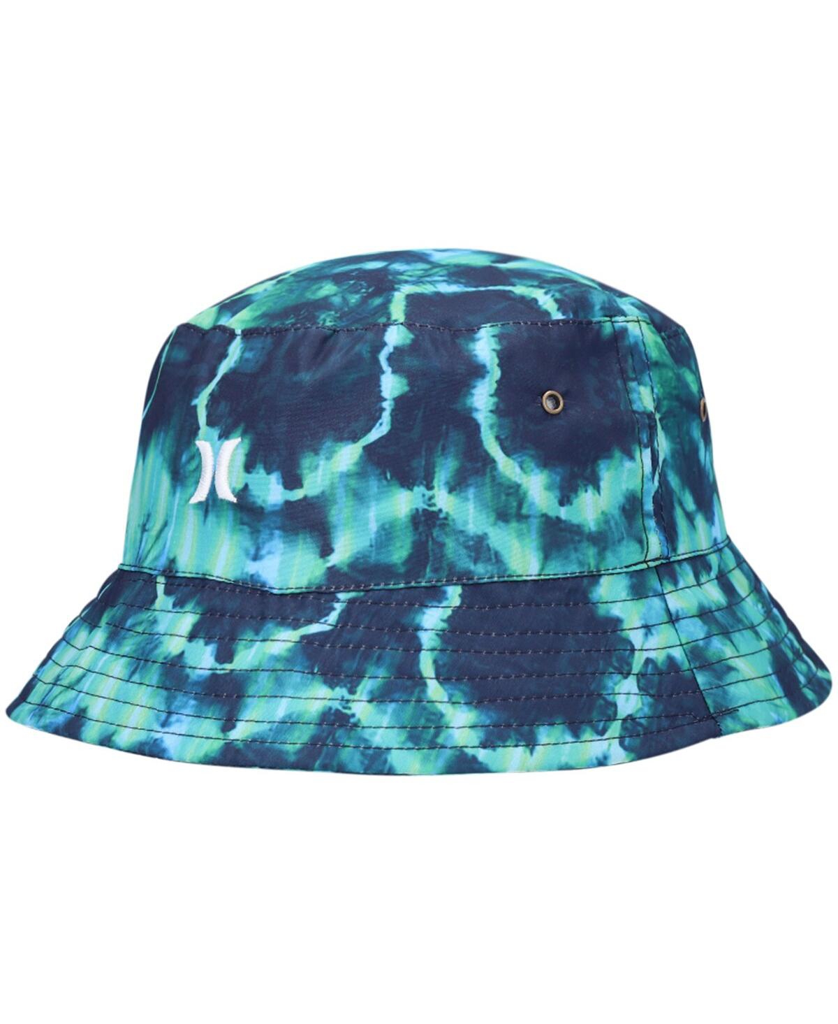 Hurley Men's  Blue Logo Bucket Hat