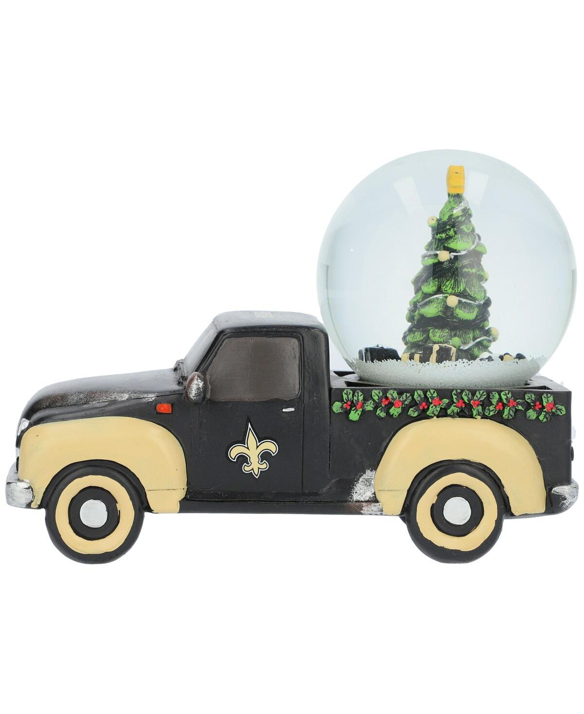 New Orleans Saints Truck Snow Globe - Black