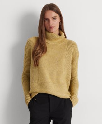 Lauren Ralph Lauren - Women's Metallic Turtleneck Sweater