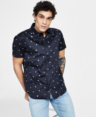 CRWTH - Men's Full House Classic-Fit Button-Down Shirt