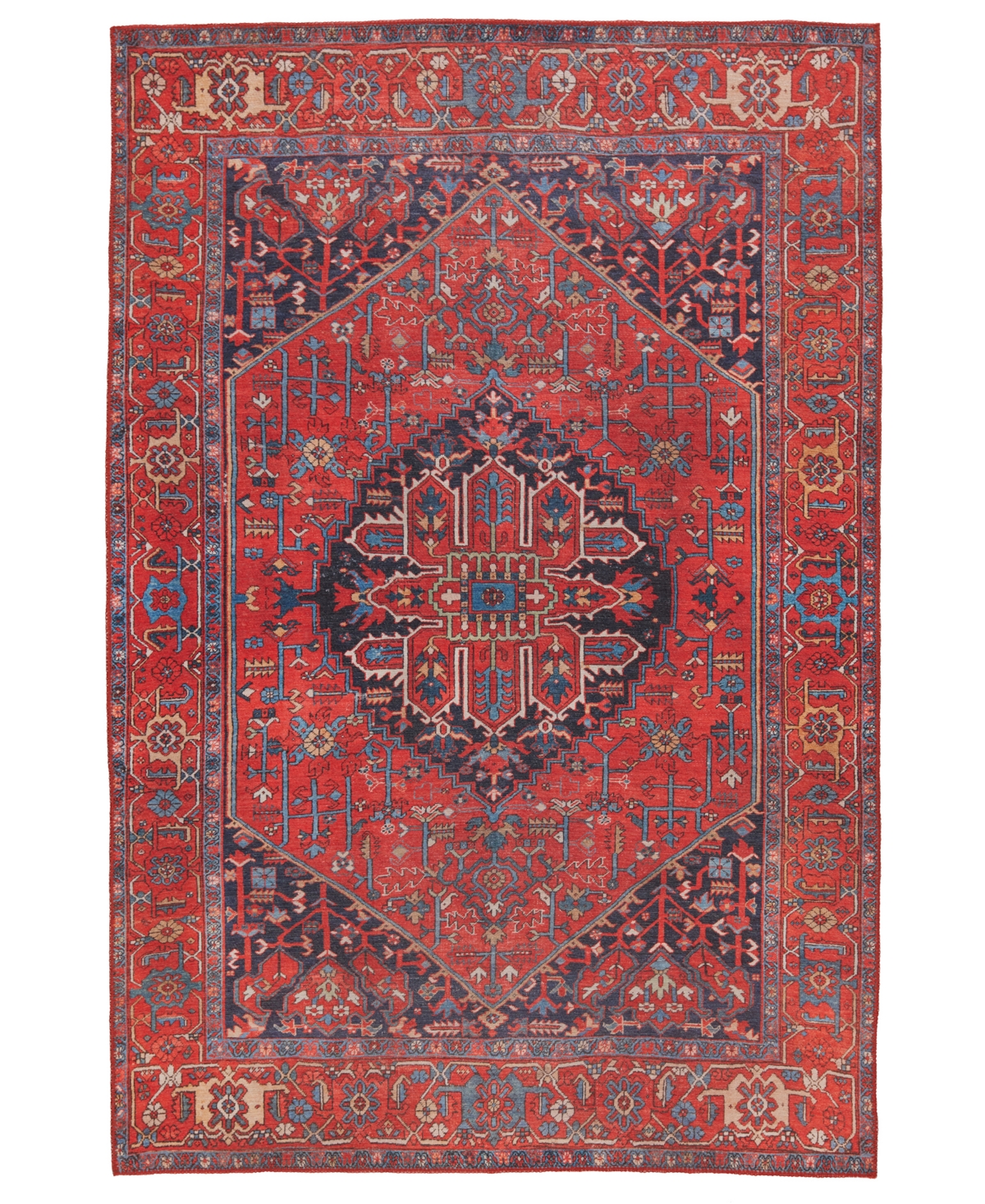 Kate Lester Harman HBL12 7'6in x 10' Area Rug - Red