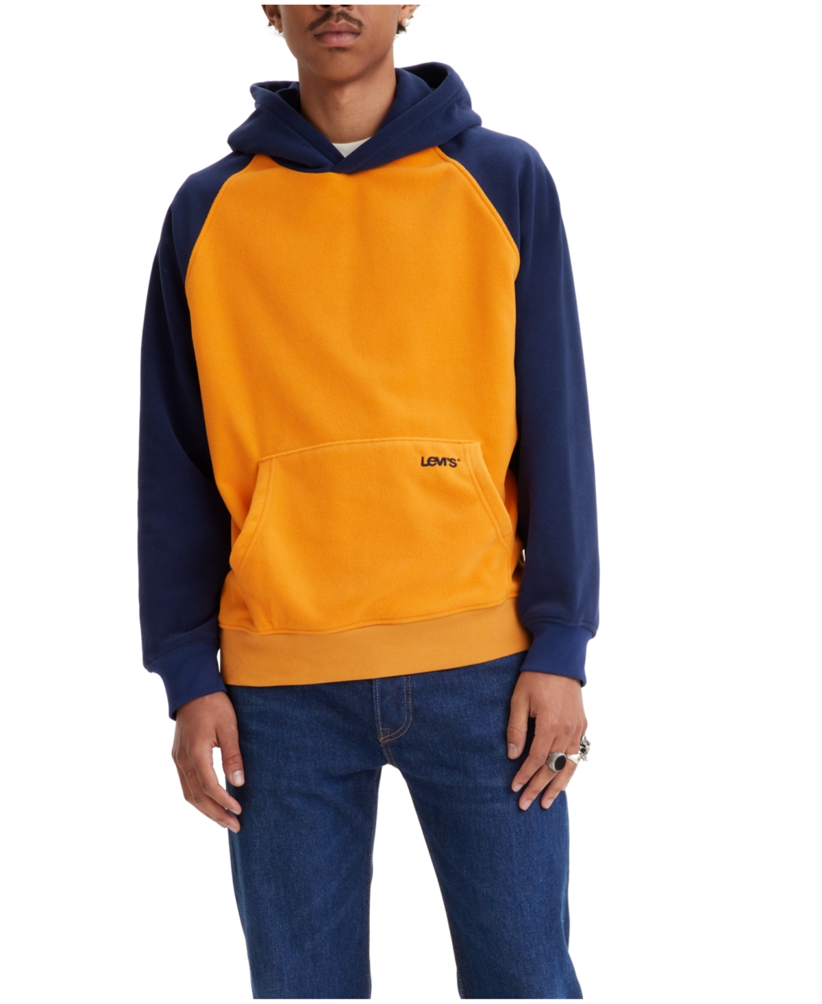 Levi's color block hoodie shop