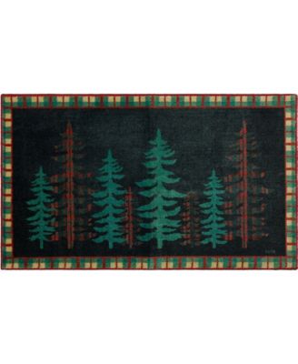 Mohawk Prismatic Plaid Forest Area Rug In Green