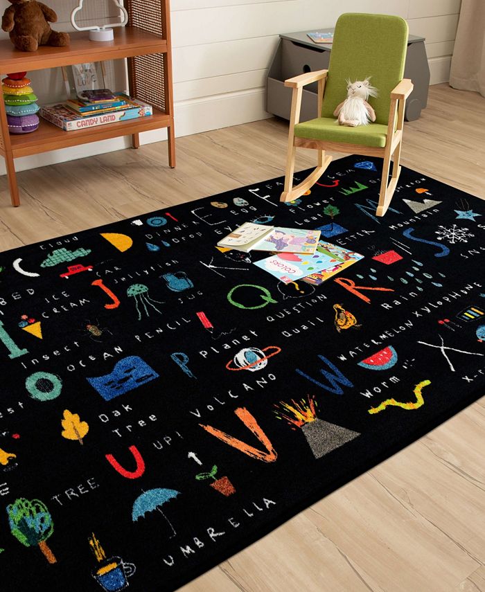 Mohawk Prismatic ABC Letters Kids Rug 5' x 8' Area Rug Macy's