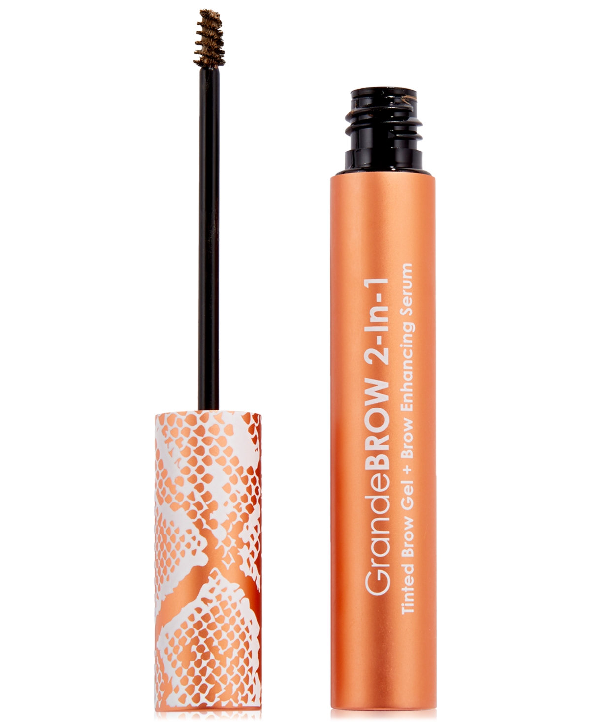 Shop Grande Cosmetics Grandebrow 2-in-1 Tinted Brow Gel + Brow Enhancing Serum In Medium