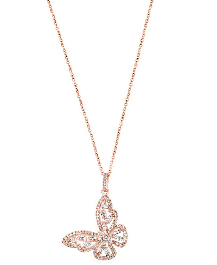 Butterfly necklace macys cheap