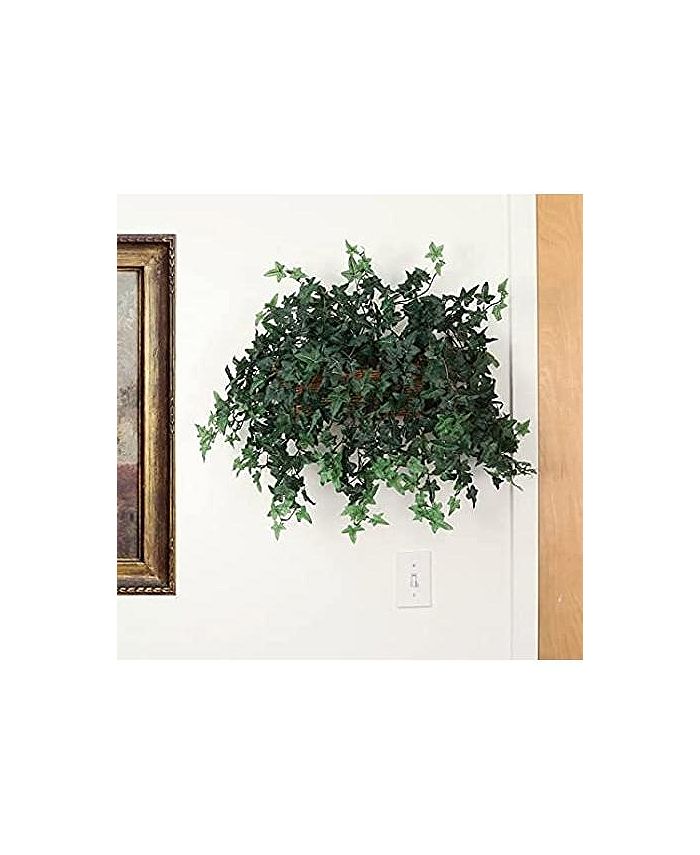 Floral Home 20" Luxurious Green Ivy Artificial Plant Realistic Faux