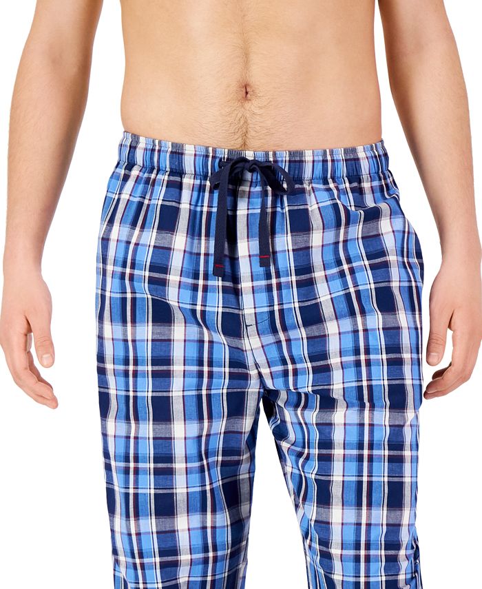 Club Room Men's Panta Plaid Pajama Pants, Created for Macy's - Macy's