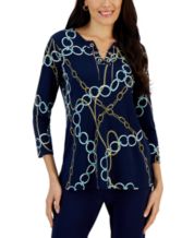 JM Collection Tunic Womens Tops - Macy's