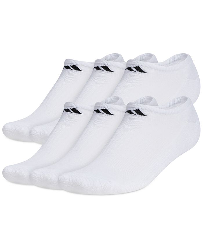 adidas Men's Cushioned Athletic 6-Pack No Show Socks & Reviews - Underwear  & Socks - Men - Macy's