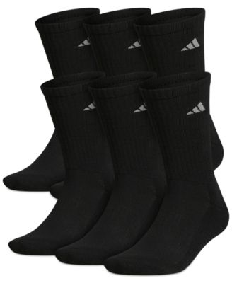 Photo 1 of adidas Men's Cushioned Athletic 6-Pack Crew Socks