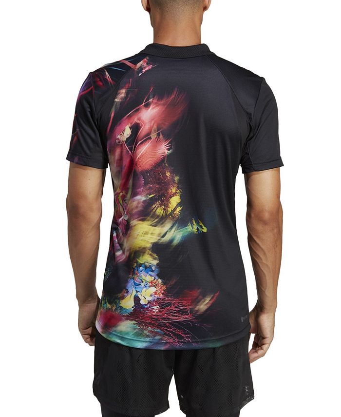adidas Men's Melbourne Tennis HEAT.RDY FreeLift SlimFit AbstractPrint