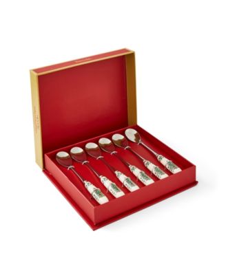 Christmas Tree Teaspoons, Set of 6