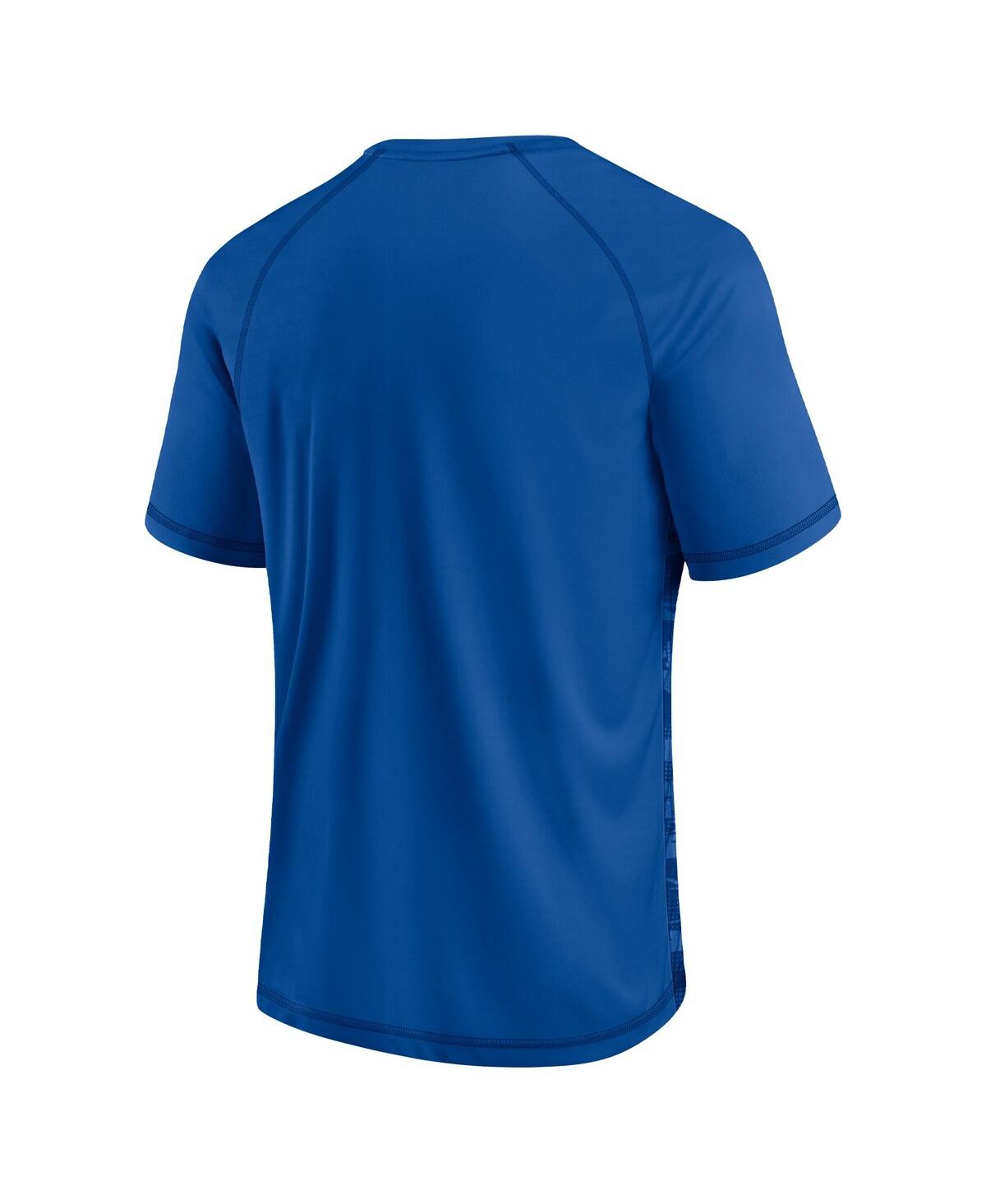 Fanatics Branded Royal New York Giants Hail Mary Raglan T-shirt In Royal