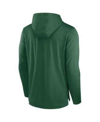 Men's Green New York Jets Performance Team Pullover Hoodie