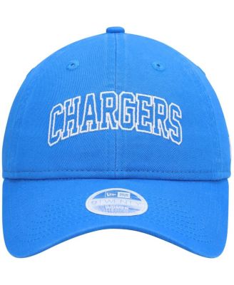 Women's Powder Blue Los Angeles Chargers Collegiate 9TWENTY Adjustable Hat