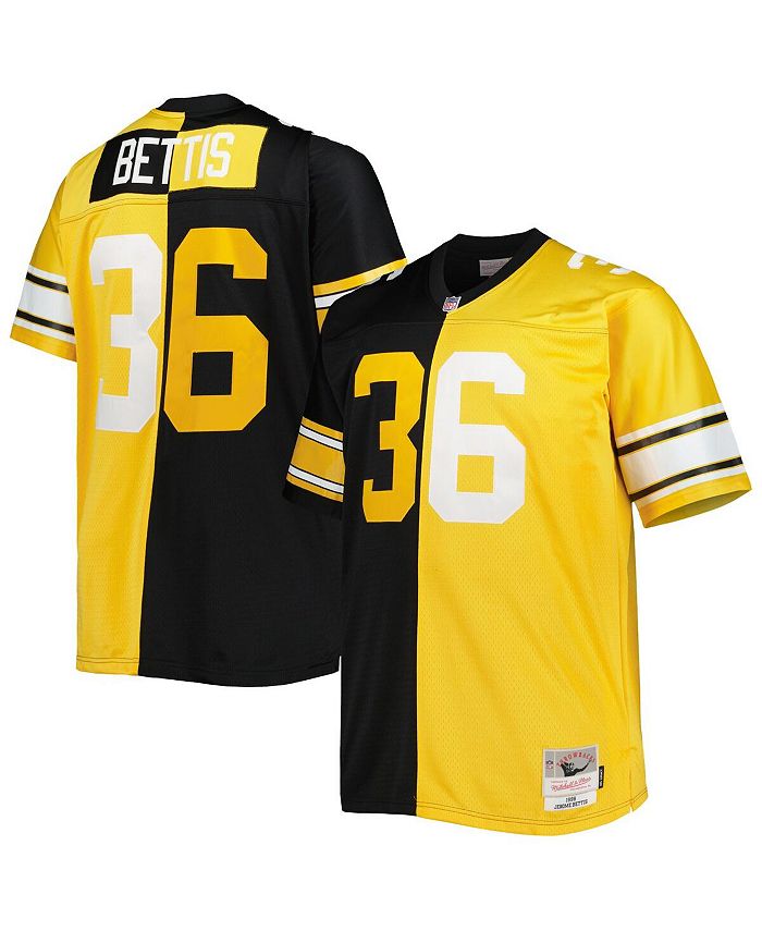 Mitchell & Ness Men's Jerome Bettis Black and Gold Pittsburgh Steelers