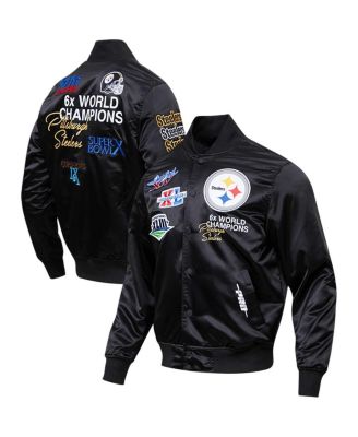 Maker of Jacket Fashion Jackets Pittsburgh Steelers Super Bowl Champions Leather