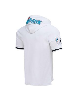 Men's Tyreek Hill White Miami Dolphins Player Name and Number Hoodie T-shirt