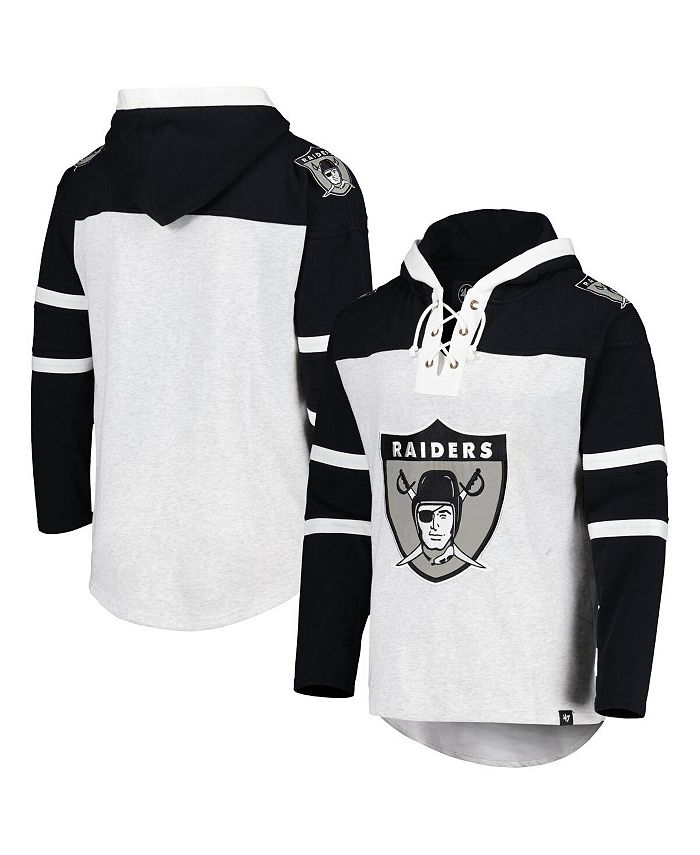Raiders hot sale white hoodie