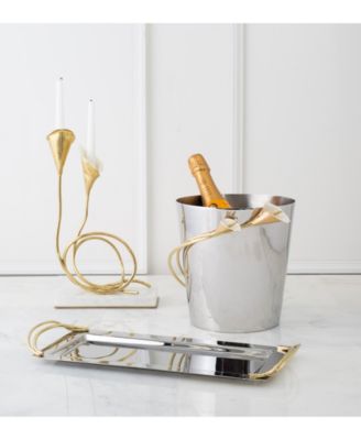 Calla Lily Rose Bowl Vase