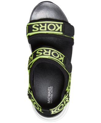 Michael Kors Women's Maverick Logo Sporty Sandals - Macy's