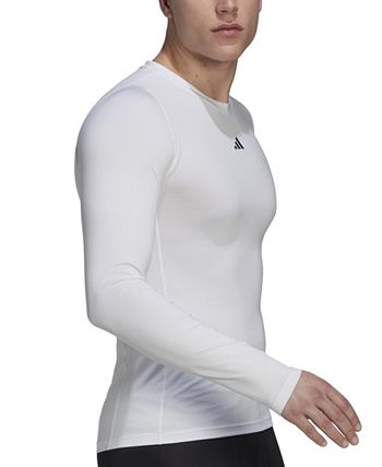 Long-Sleeve Macy\'s - Training Performance Men\'s Techfit T-Shirt adidas
