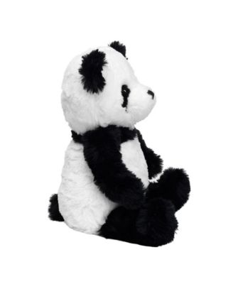 Wild Life Black/White Plush Panda Bear Stuffed Animal Toy - Lucky